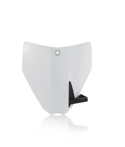 FRONT NUMBER PLATE FOR HUSQVARNA WHITE