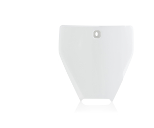 FRONT NUMBER PLATE FOR HUSQVARNA WHITE