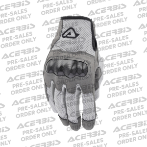 GLOVES CE RAMSEY MY VENTED LIGHT GREY XS, 3